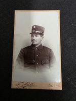 Alte Fotografie Soldat Fr. Müller Buchs Aargau guter Zustand