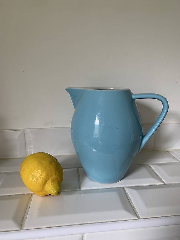 Caraffe: Pichet Rössler bleu vintage  – Usato da Montreux venduto da Barber_Swiss_Vintage