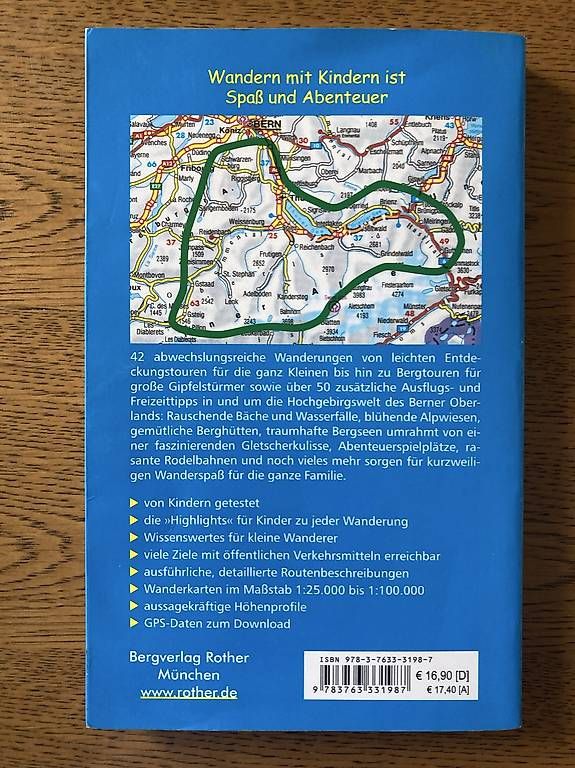Bücher: Wanderführer Berner Oberland  – Gebraucht aus Bolligen von abara1 1