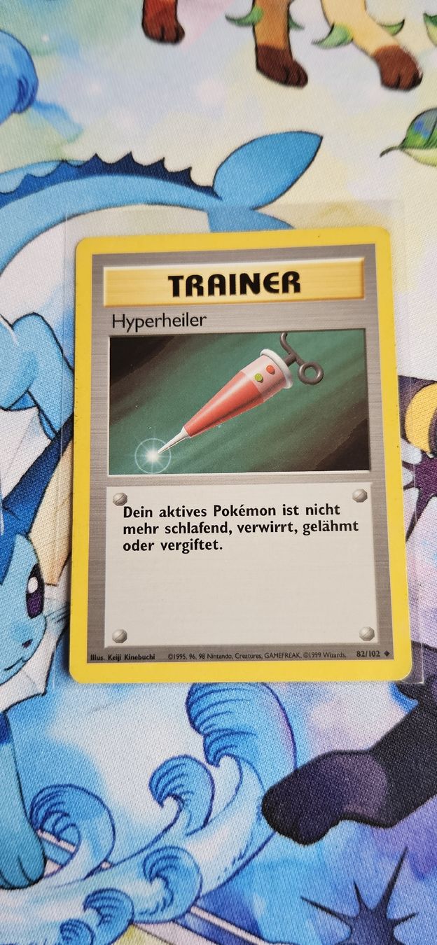 Pokémon Carte collezionabili: Hyperheiler 82/102 Base Set DE – Usato da Belp venduto da Ginus85