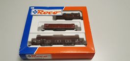 Roco 24011 ÖBB Wagen-Set mit einem Teleskophaubenwagen