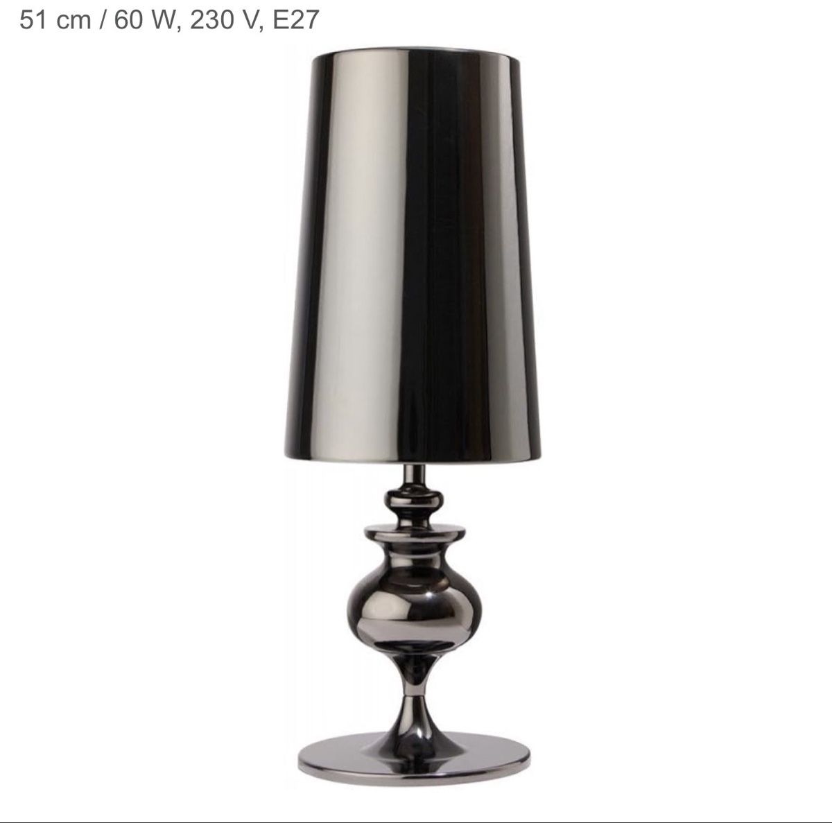 Lampade: XL Designer Metall Tischlampe ESPRIT – Usato da Sirnach venduto da sirni