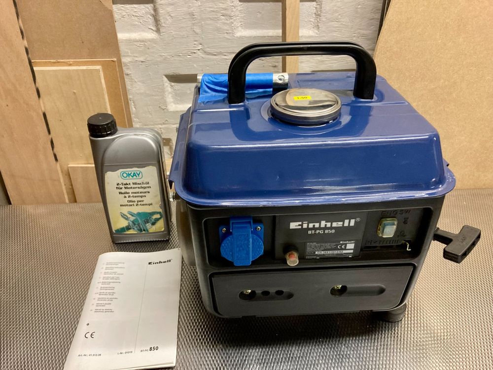 Einhell Generator BTPG 850 Kaufen auf Ricardo