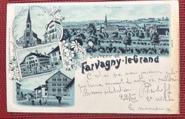 Souvenir de Farvagny Le Grand Litho 