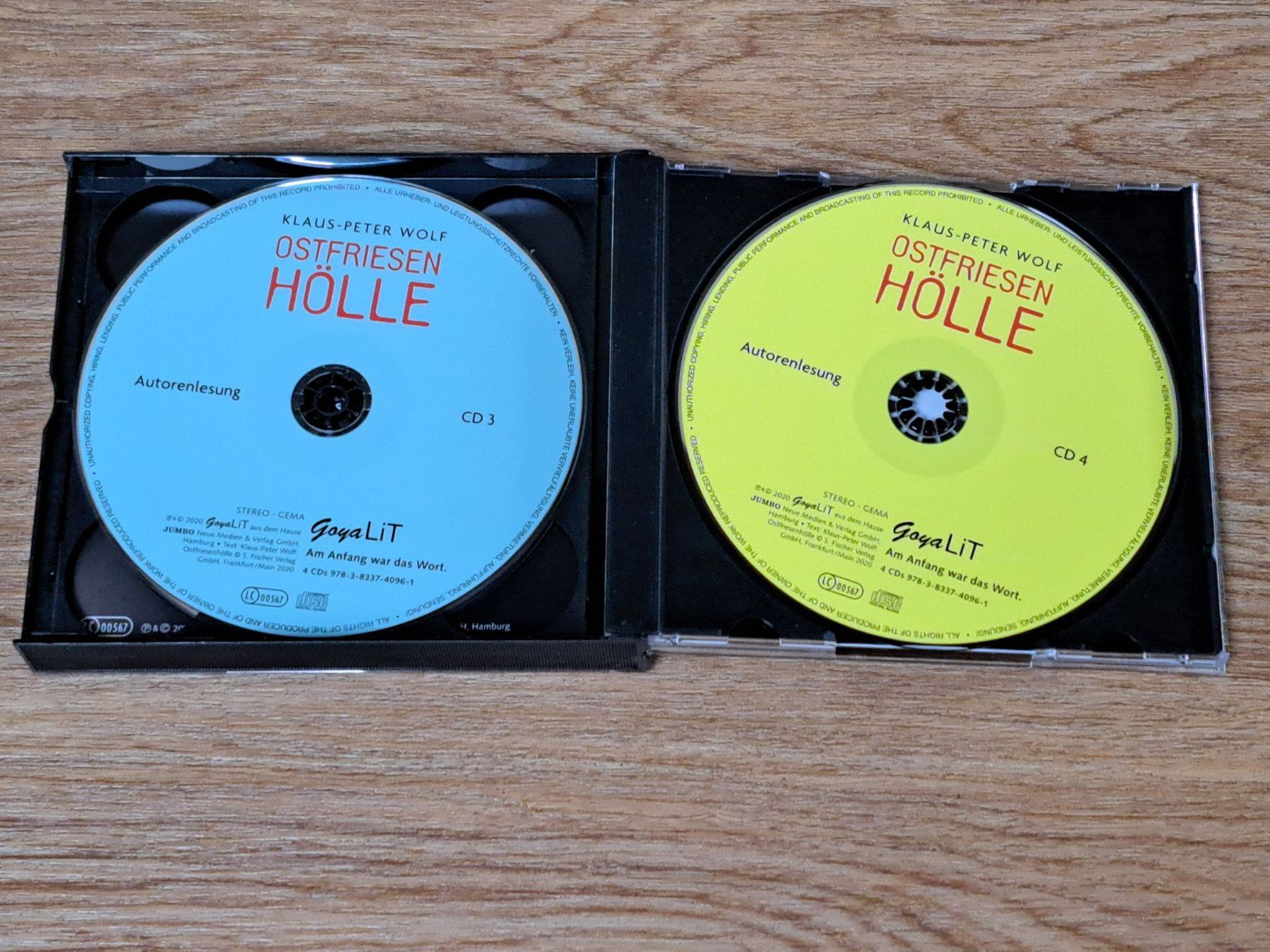 Audiolibri: Hörbuch Ostfriesen Hölle, Klaus-Peter Wolf – Nuovo (secondo la descrizione) da Unterseen venduto da Kanica 6