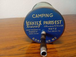 Vintage Luftpumpe Suratex Paris-Est Camping - Rarität!