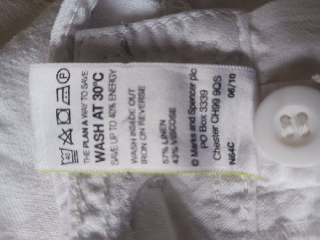 Pantaloni: Weisse Leinen/B.W Hose 40 – Usato da Riedholz venduto da bri_fr7s 2