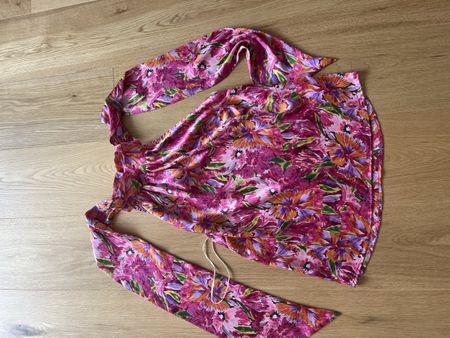 Sommerliches Morgan Top, Gr. 36, Blumenmuster, Top!