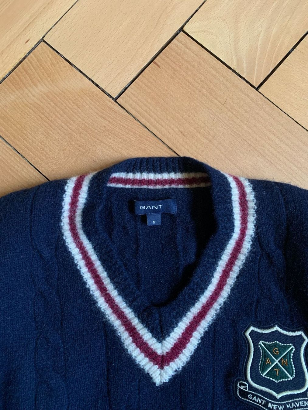 Gant Maglioni & Felpe: GANT - College Wollpullover navy blau M – Usato da Zürich venduto da Diazaio 3