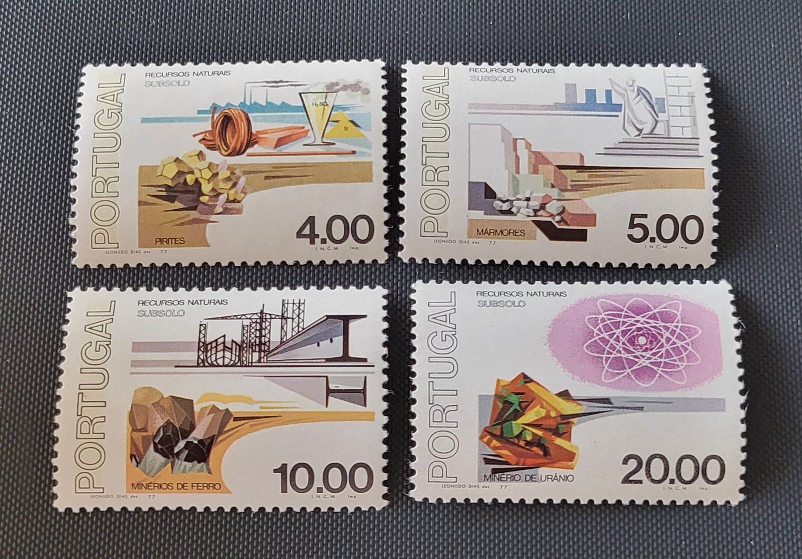 Tutti i francobolli: Portugal 1977 briefmarke – Usato da St Gallen venduto da Stampsalshobby