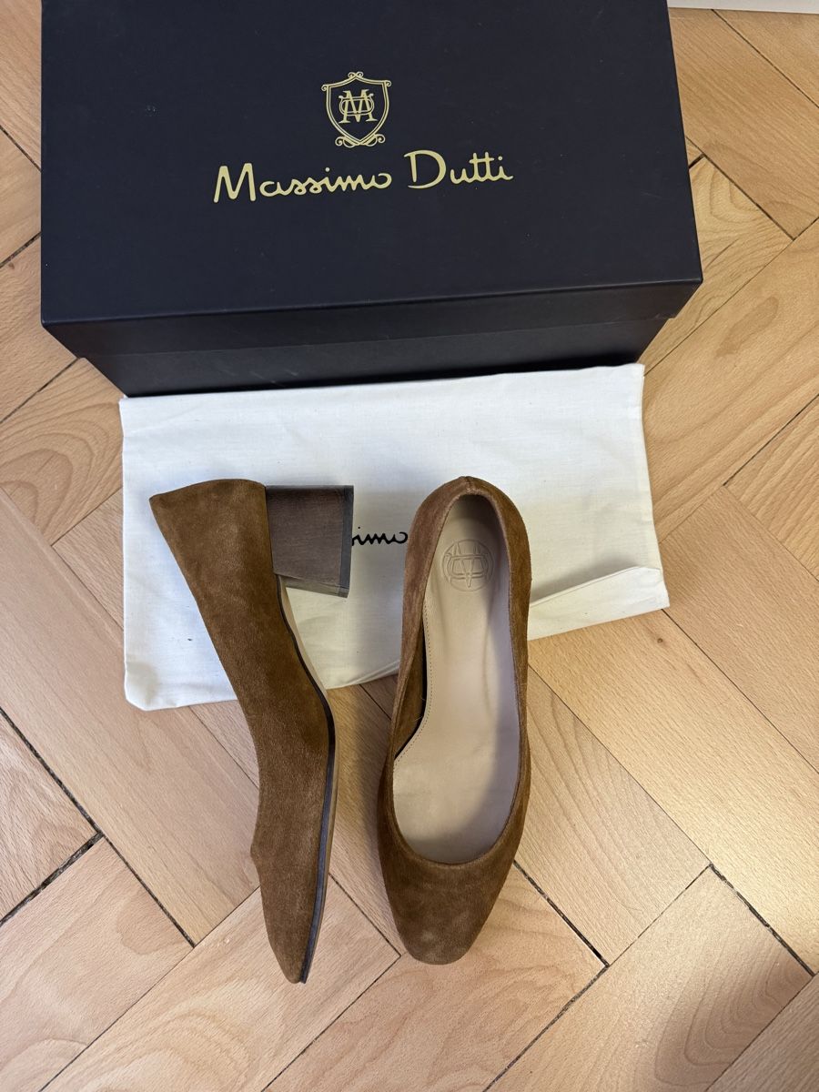 Massimo Dutti Scarpe da donna: Chaussures à talons daim - Massimo Dutti - 38 – Usato da Solothurn venduto da Hage_ 2