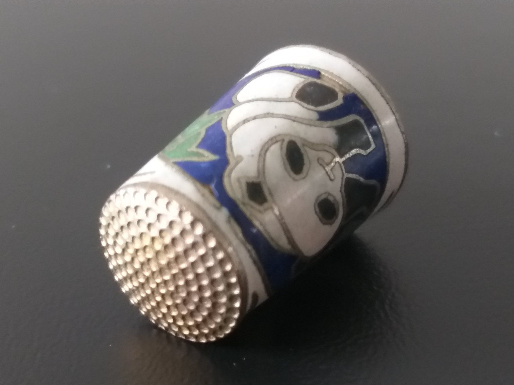 Dés à coudre: Dé à coudre panda cloisonné – D'occasion à Cossonay-Ville par Les_1001_perles 5