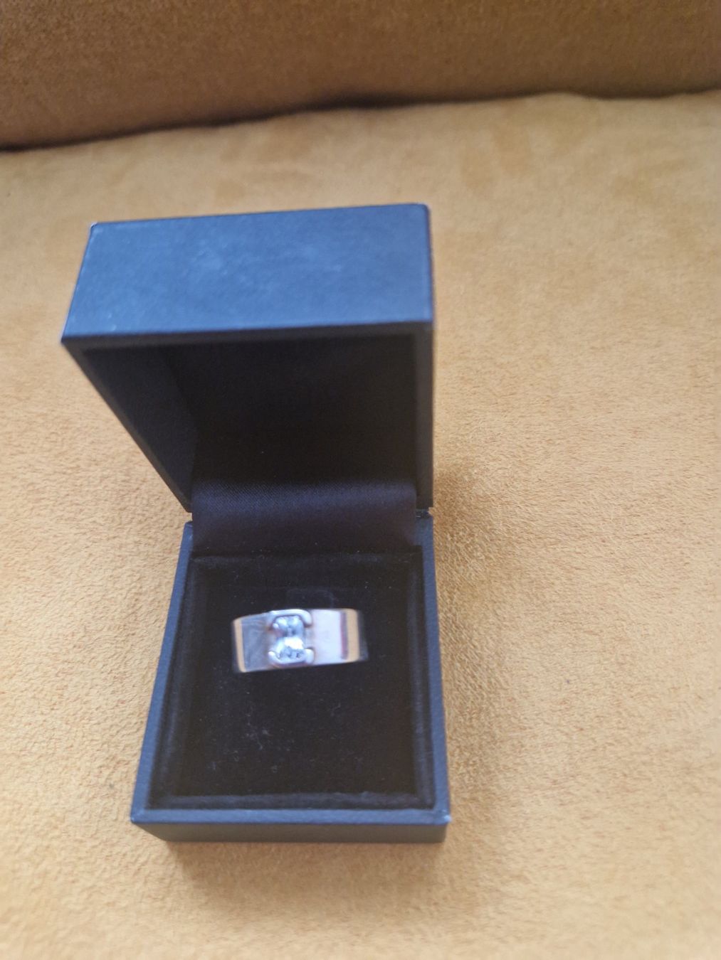 Anelli: Bague Argentée avec cristal élégante, Taille 56/57 – Nuovo (secondo la descrizione) da Bulle venduto da EdelweissandRoses 1