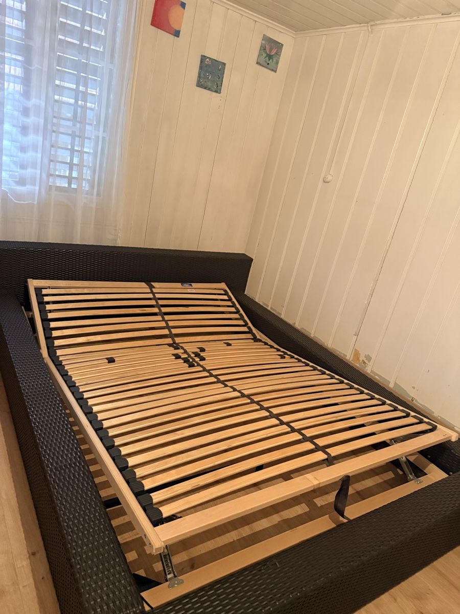 Letti: Bettgestell Rattan schwarz – Usato da Schafisheim venduto da Flawiia 1