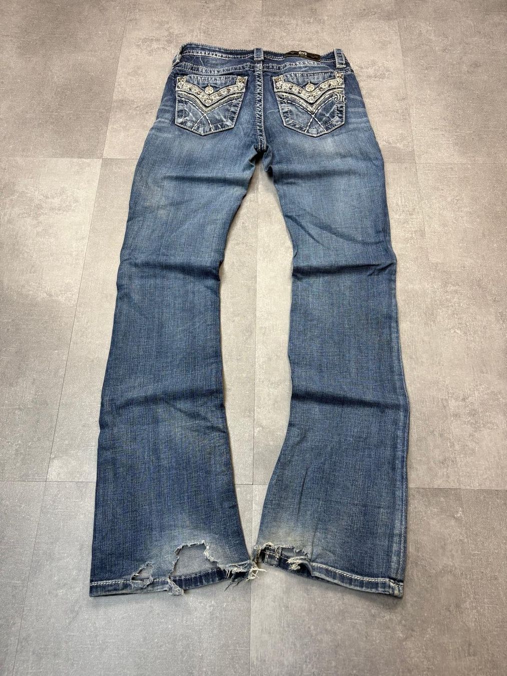Jeans: Miss Me Bootcut Flared Jeans - Grösse M/27 – Usato da Werdenberg venduto da hase.vintage