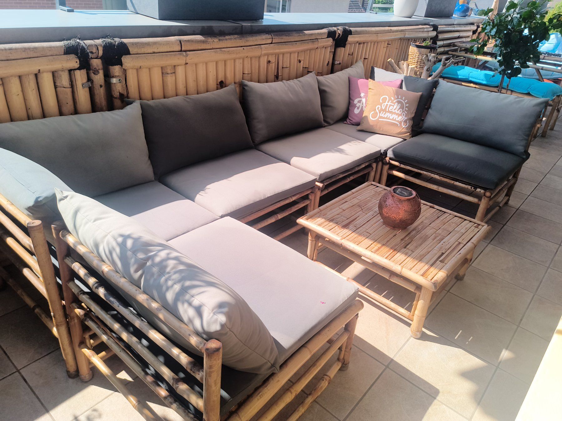 Set de table et chaises: Bambus Lounge – D'occasion à Niederglatt ZH par wit_rs5w 1