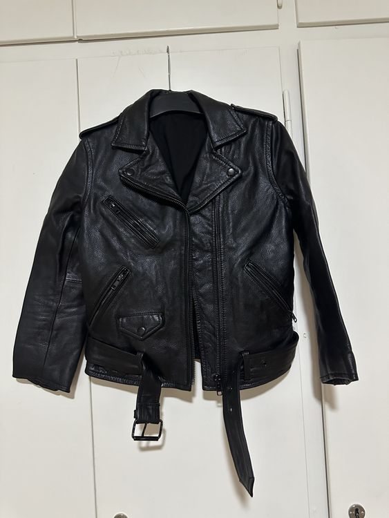 H&M Giacche: Schwarze neue Lederjacke Gr. 36 cool & stylisch – Nuovo (secondo la descrizione) da Zürich venduto da Herbion1 3