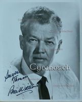 Bill Williams (1915-1992) Schauspieler - Autogramm