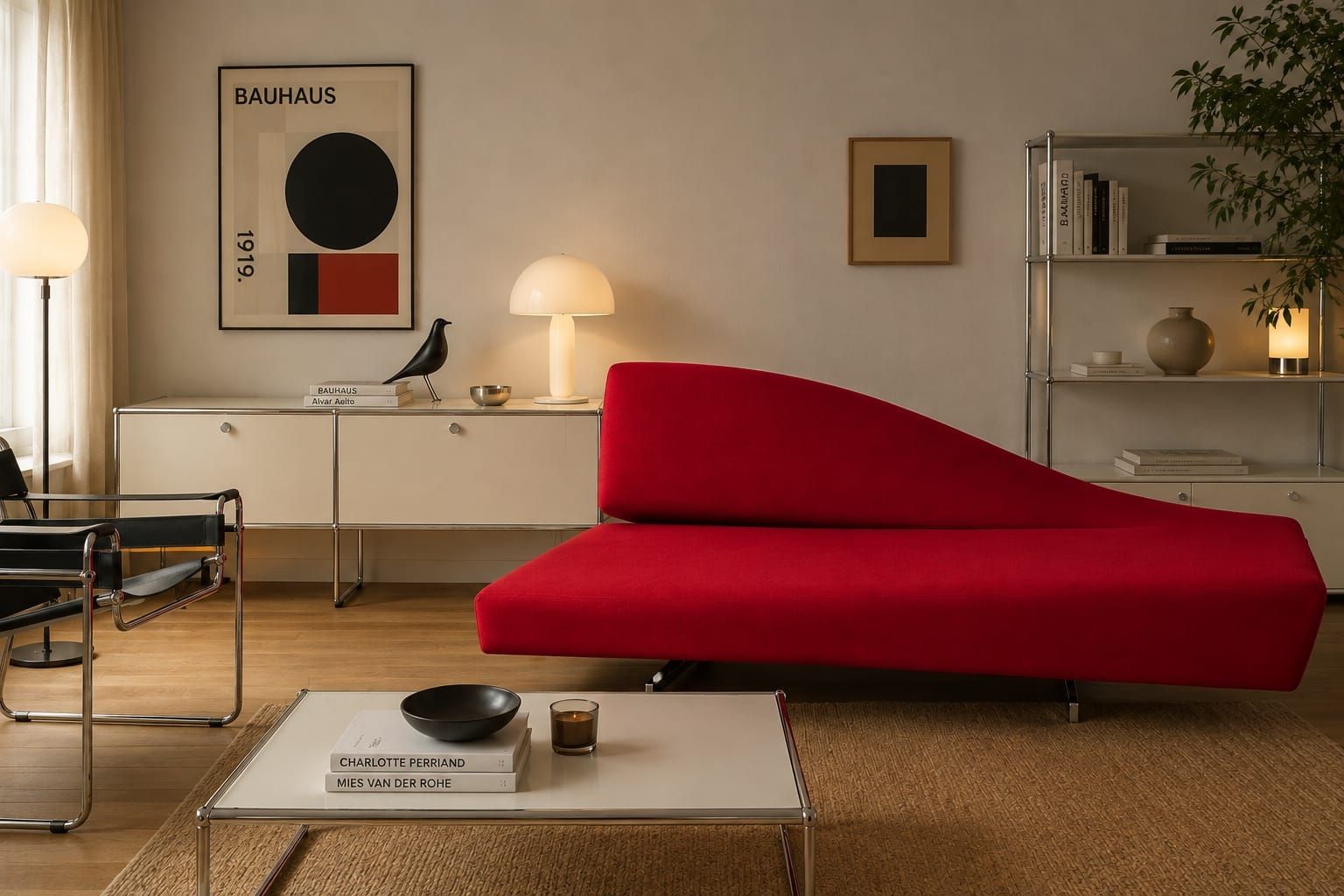 Cassina Divani: Sofa Cassina rot Modell Aspen – Usato da Muttenz venduto da jeh_l5fx