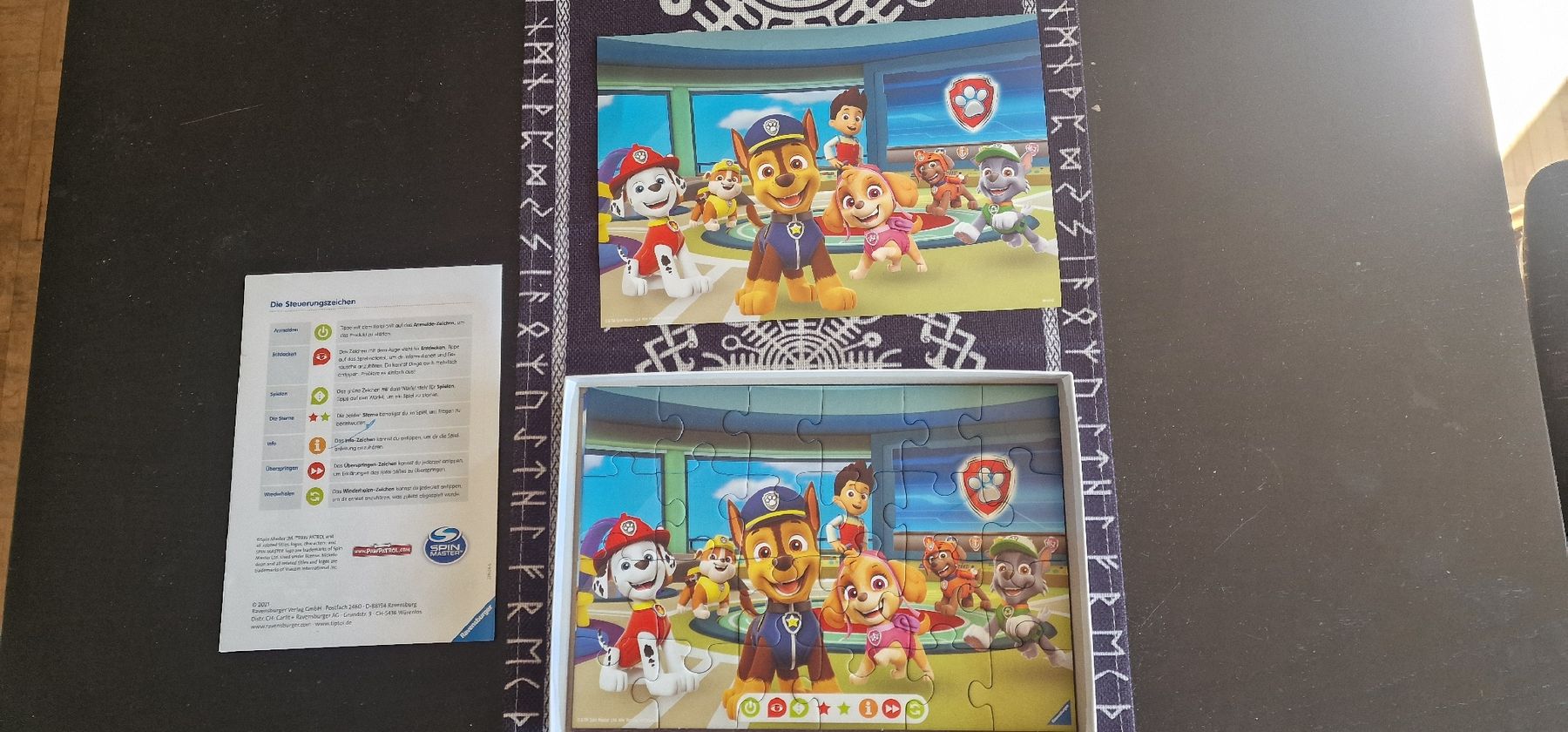🧩 Ravensburger Tiptoi Puzzle Paw Patrol – 2x24 Teile ab 4J. (Gebraucht ...
