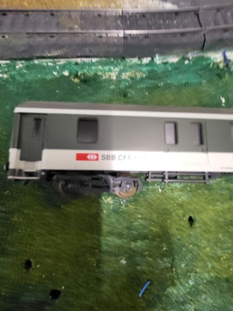 Lima Modellini di ferrovie: Lima Gepäckwagen – Usato da Andelfingen venduto da Flippi64