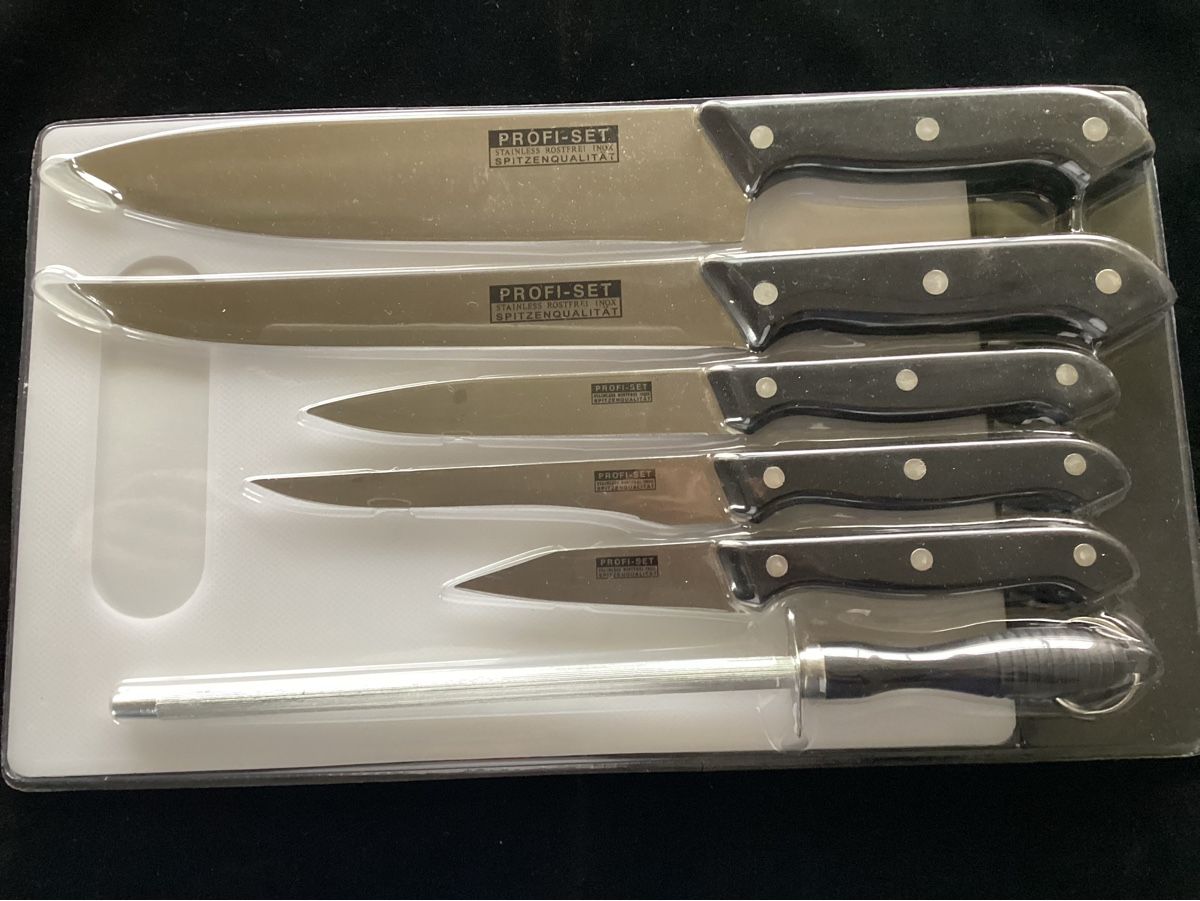 Coltelli: 6-teiliges Messerset – Nuovo e nell'imballaggio originale da Salenstein venduto da Esprit57