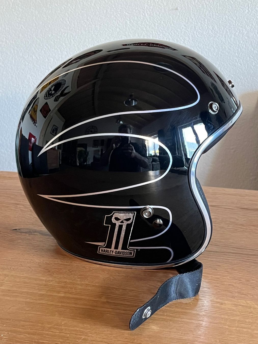 Harley-Davidson Helme & Visiere: Motorradhelm / Bell / Harley Davidson / Elite Retro /  M – Gebraucht aus St.Silvester von Cenosillicaphobist