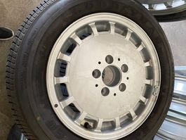 2 x Mercedes-Benz Alufelgen 7Jx15H2 ET41,* Gullideckel *