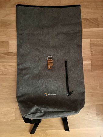 Hochwertiger Microsoft Rucksack (Herschel-Stil) – Wie neu!