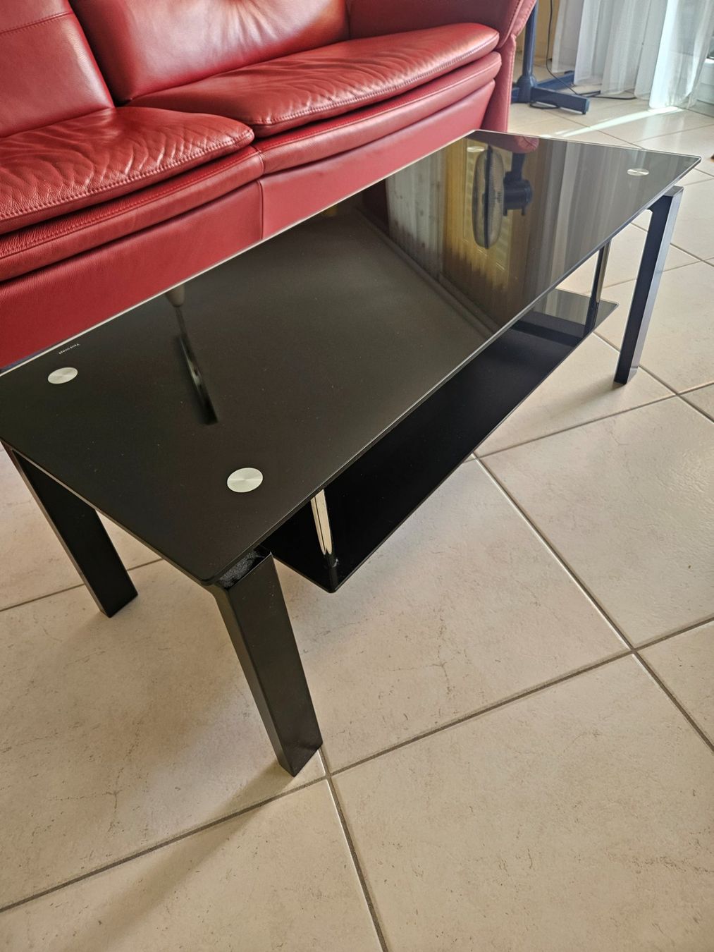 TV Möbel: TV Tisch Rauch Glas – Neu (gemäss Beschreibung) aus Dietlikon von Sandlex 1