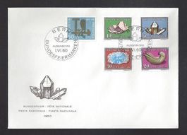 1960 FDC Pro Patria iillustriert und ohne Adresse ** LUXUS