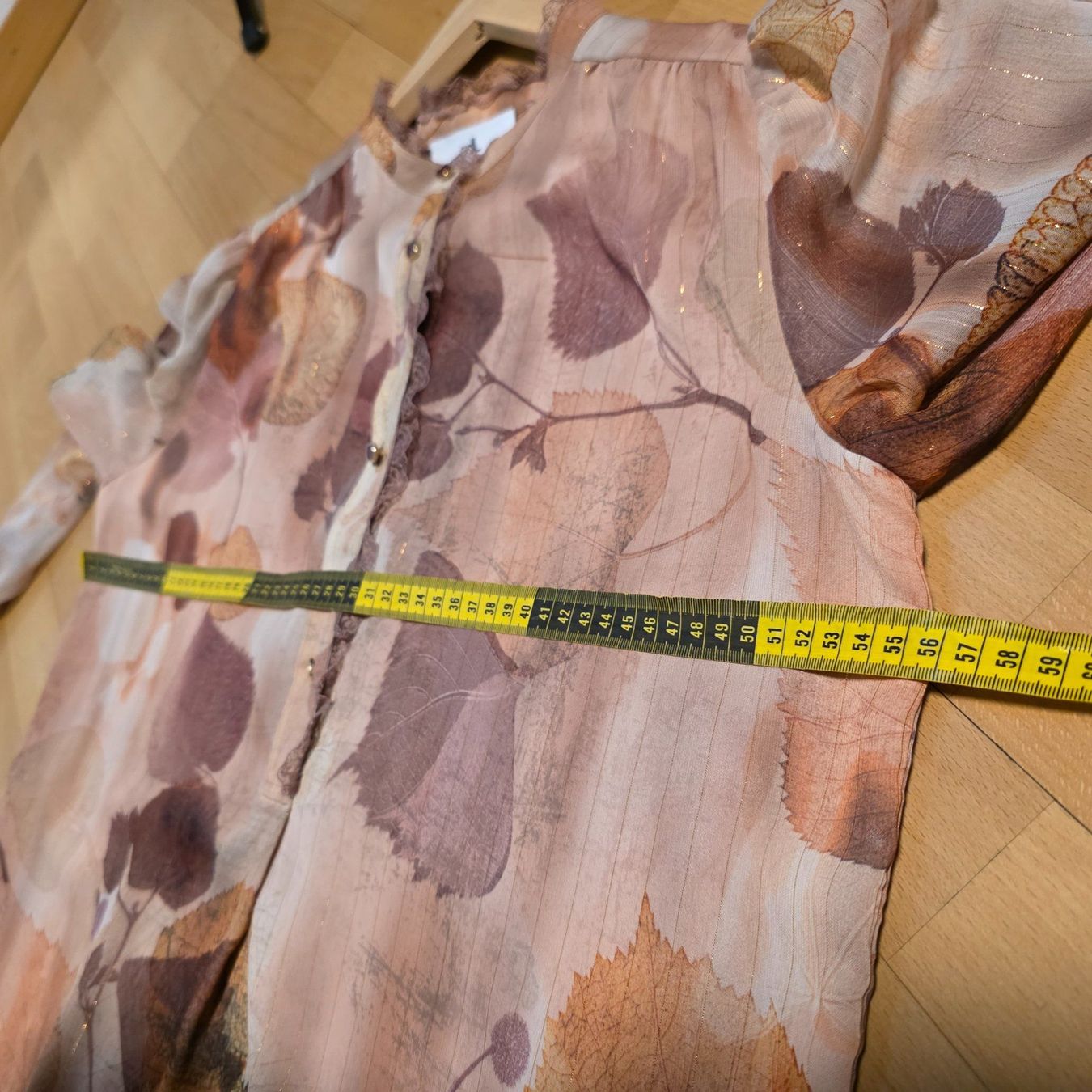 Camicette: adL Bluse transparent mit Goldglanz Gr. 40/L – Usato da Wald ZH venduto da CapLux 5