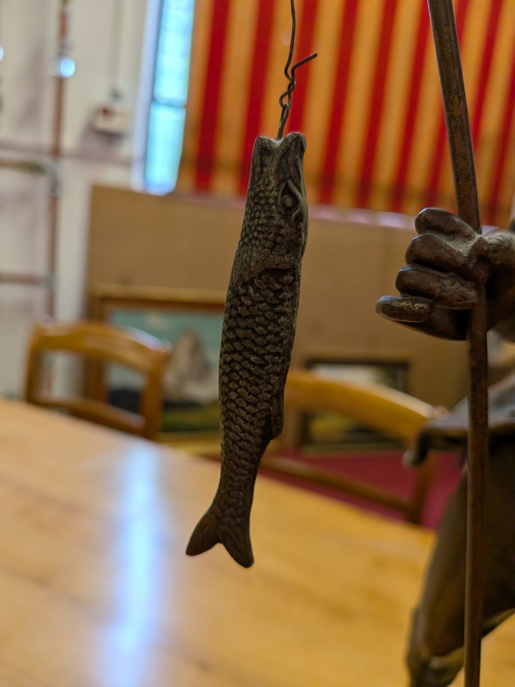 Figurines: Bronce Figur "Der Fischer" – D'occasion à Schönenwerd par kybi 4