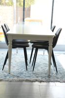 IKEA ROSENTORP Esstisch mit 4 AC Design Celia Stühlen