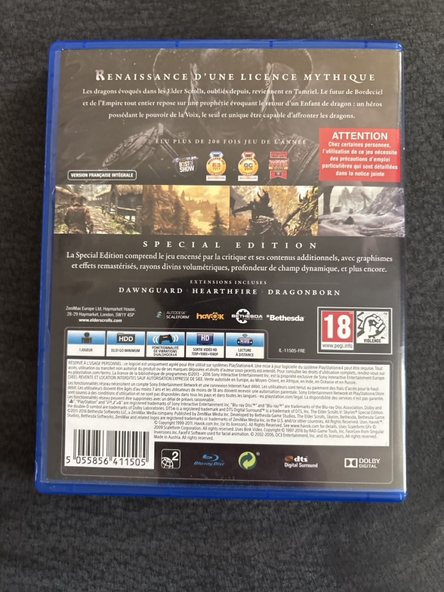 Sony Spiele: The Elder Scrolls V Skyrim Special Edition PS4 jeu – Gebraucht aus Carouge GE von irma016 2