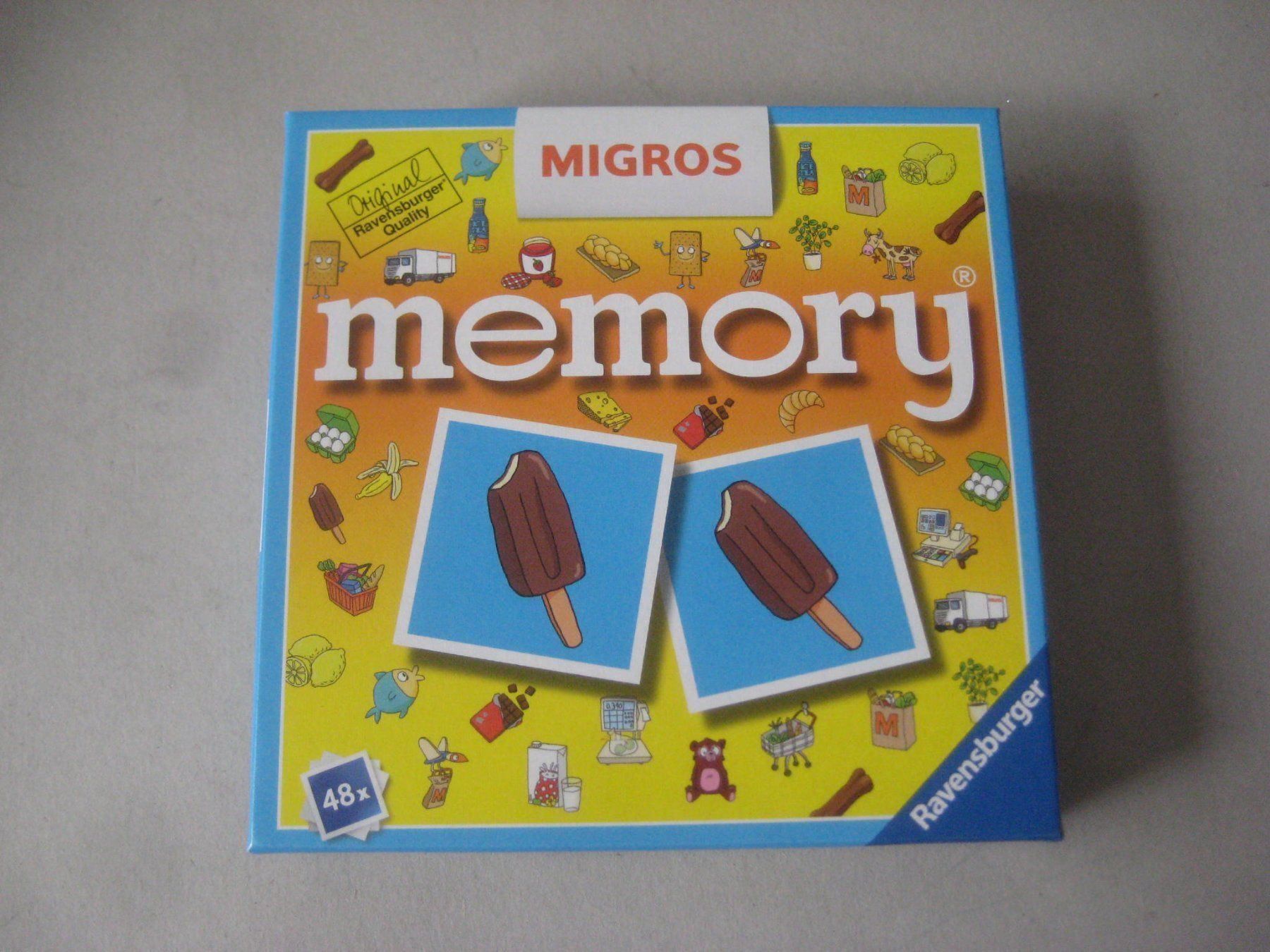 Migros Spiele: MEMORY   SPIEL – Neu (gemäss Beschreibung) aus Uster von flocke1