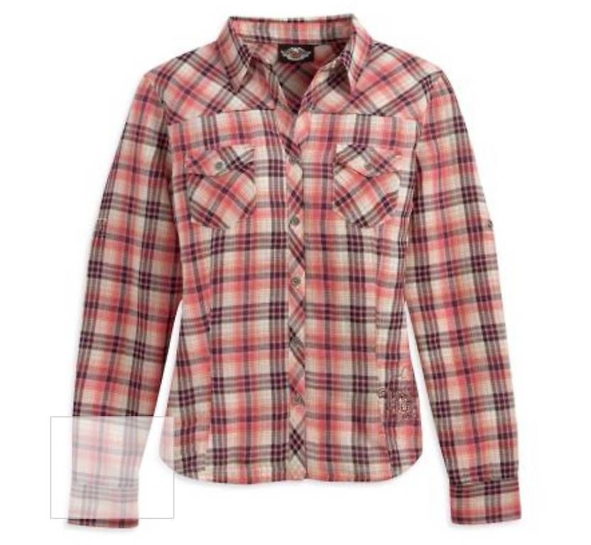 T-shirt: Harley-Davidson Langarm Shirt Damen – Usato da Solothurn venduto da Deinze