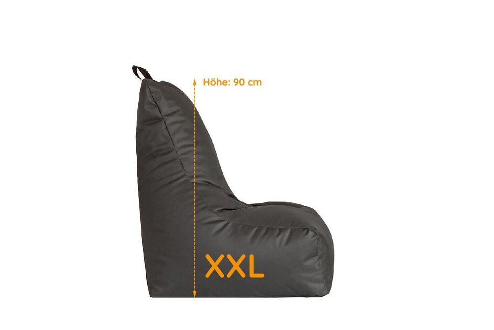 XXL Sitzsack Lounge Sessel Gamer Sitzkissen grün 5