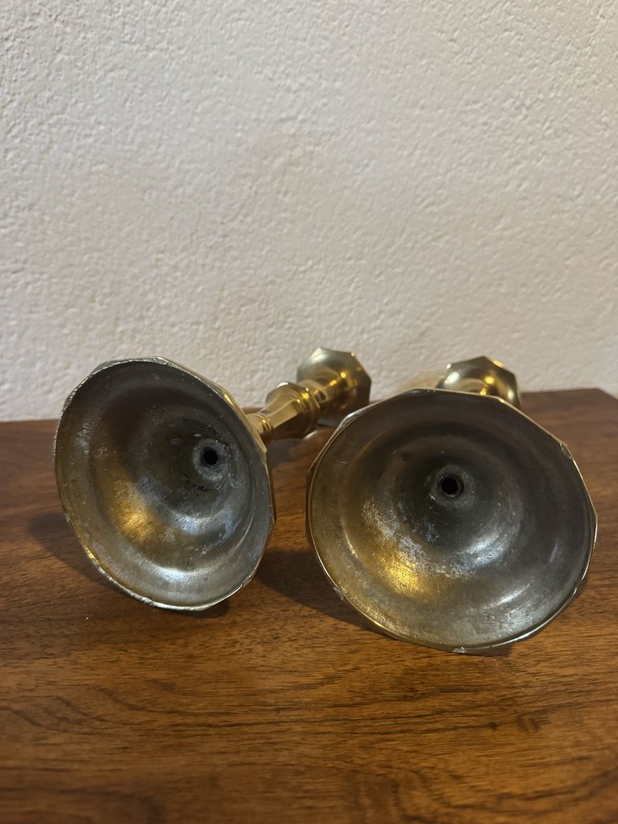 Portacandele: Kerzenständer Set aus Messing – Usato da Balsthal venduto da Narulya 3