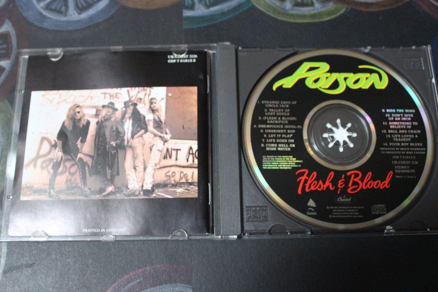 CDs: POISON - FLESH & BLOOD CD!!!!!!!!!!!!!!! – Gebraucht aus Tübach von JamesStone 4