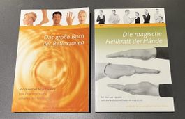 2 Bücher Reflexzonen / Selbstbehandlungsmetoden