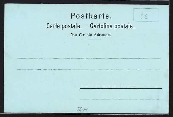 Cartoline postali: Mondschein-Lithographie Zürich, Quaibr – Usato da Berlin venduto da bartko-reher 1