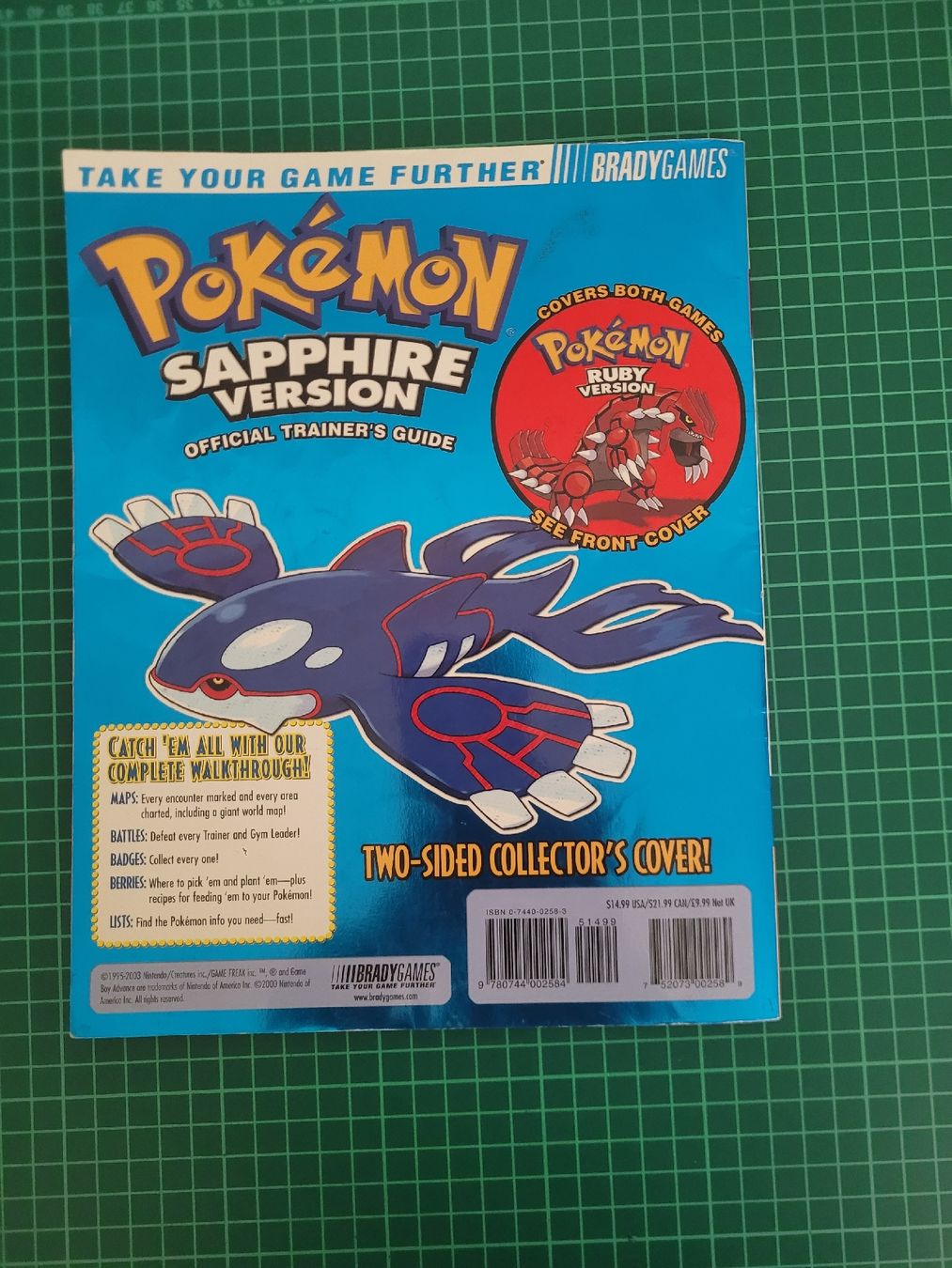 Pokémon Giochi: Pokemon Ruby & Sapphire Official Trainer's Guide Book! – Usato da Meyrin venduto da Retro-GZ 1