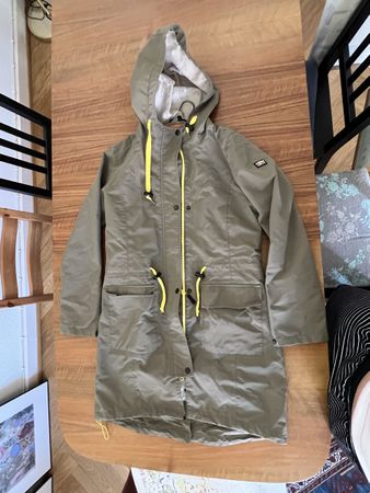 Rukka Regenjacke Khaki Grösse 36 guter Zustand
