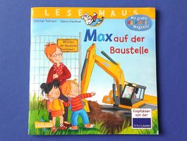 MAX AUF DER BAUSTELLE Buch Lesemaus Carlsen - ab 3 Jahren