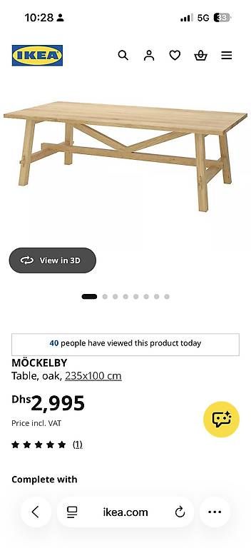 Ikea Tavoli: Tisch 2,30x1 – Usato da Büren SO venduto da nad_d5vc 4