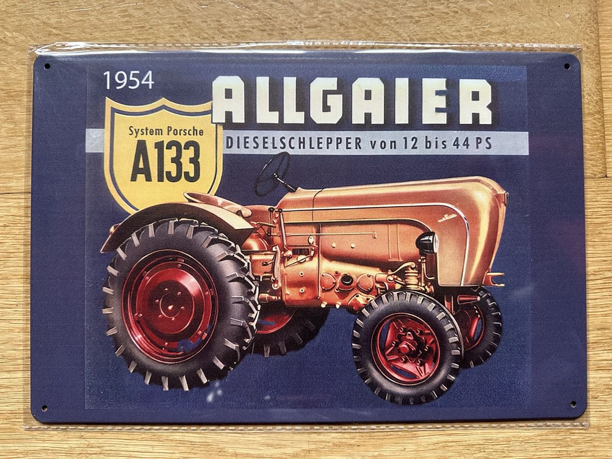 Schilder: Allgaier 1954 Oldtimer classic Traktor diesel schlepper  – Neu (gemäss Beschreibung) aus Reinach AG von rares75