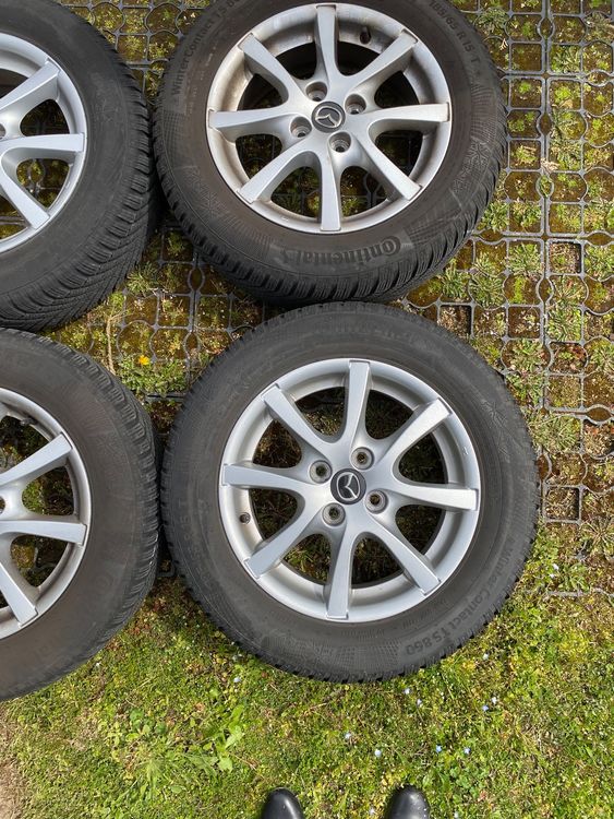 Winter/Sommerräder Mazda 2, Felgen mit Reifen Kaufen auf Ricardo