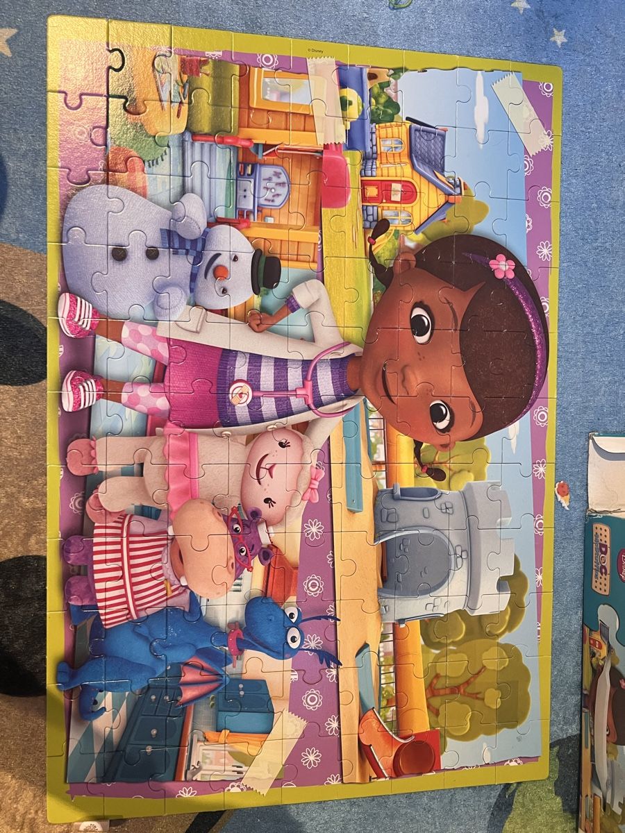 Disney Puzzle: Puzzle Doc Mc Stuffins 100 Teile vollständig – Usato da Volketswil venduto da JulBar2014