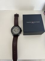 Herrenuhr Tommy Hilfiger Lederband braun neu
